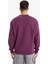 Relax Fit Bisiklet Yaka Kalın İçi Yumuşak Tüylü Basic Düz Sweatshirt T5139AZ25AU 11