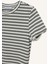 Fitted Bisiklet Yaka Çizgili Fitilli Kaşkorse Kısa Kollu Tişört K1965AZ25SM 15