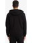 Comfort Fit Kapüşonlu İçi Yumuşak Tüylü Basic Düz Cepli Kalın Fermuarlı Sweatshirt D7599AX25AU 13