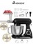 1800W Döküm Gövdeli 6,2 Litre Hazne Kıyma-Sucuk Yapma Hamur Yoğurma Çıprma Karıştırma Vb Çok Fonksiyonlu Premium Mutfak Şefi 2