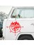 Pusula ve Macera Sticker - Adventure 4x4 Off Road Pickup Sticker - Araba Oto Karavan Sticker 00302 4