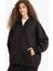 Oversize Geniş Kalıp Kapüşonlu Fermuarlı Sweatshirt V4233AZ25WN 11