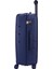 Polipropilen Kırılmaz 2'li Valiz Seti Büyük ve Kabin Boy Lacivert 24053 5
