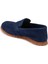 Mavi Hakiki Süet Deri Erkek Loafer - E24I1AY56588-F60 10