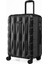Kabin Boy Valiz 4x2 Teker Siyah-Siyah 1167 1