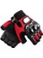 Kırmızı Yarım Eldiven Kısa Taktik Spor Motosiklet Bisiklet Eldiveni L Beden 4