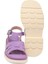 Lila Hakiki Deri Kadın Sandalet - K24Y1SN67157-S1T 11