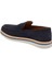 Lacivert Hakiki Süet Deri Erkek Loafer - E24I1AY56643-D44 9