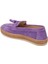 Lila Hakiki Süet Deri Kadın Espadril - K24I1AY67227-R92 14