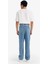 %100 Pamuk Baggy Fit Normal Bel Geniş Paça Jean Pantolon E8421AX25AU 8