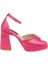 Pembe Tekstil Kadın Topuklu Ayakkabı - K23Y1AY66511-T4W 15