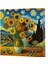 Van Gogh 10 Ayçiçekleri - Çizgisiz Yan Boyamalı Defter 1