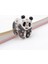 Black & Shine Panda Broş 3