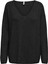 Onlibi Ls Rib Loose V-Neck cc Knt Kadın Kazak 15351121 1