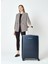 Büyük Boy %100 Polipropilen Valiz Lacivert 04PC7090 3