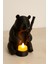 Dekoratif Tealight Mum Hediyeli Ayı Panda 1