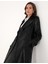 Kadın Siyah Trençkot 50295956-VR046 2