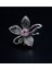 Silver Bloom Çiçek Broş 1