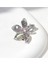 Silver Bloom Çiçek Broş 3