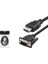 HDMI To VGA Kablo 1.8 Metre Tak ve Çalıştır Özelliği ile Kolay Kullanım 1