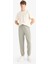 Regular Fit Beli Bağcıklı Paçası Lastikli Cepli Basic Düz Jogger Eşofman Altı E9427AX25AU 12
