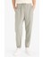 Regular Fit Beli Bağcıklı Paçası Lastikli Cepli Basic Düz Jogger Eşofman Altı E9427AX25AU 15