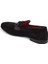Siyah Hakiki Süet Deri Erkek Loafer - E24I1AY56787-A01 14