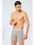 Erkek Likralı Boxer 1315/GRI 1