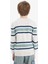 Erkek Çocuk Bisiklet Yaka Çizgili Triko Kazak F3743A825WN 17