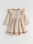 Lcw Yeni Sezon Lcw Kids Çiçekli ve Fırfırlı Kız Çocuk Elbise 3