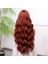 Koyu Bakır Su Dalgalı Tül Peruk 5