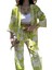 Alt Üst Takım Kimono- Desenli-Yeşil 2