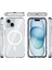 Apple iPhone 15 Kılıf M-Safe Şarj Özellikli Airbagli Şeffaf Zore Incek Kapak 4