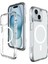 Apple iPhone 15 Kılıf M-Safe Şarj Özellikli Airbagli Şeffaf Zore Incek Kapak 5