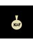 8 Ayar Altın Kolye Ucu F&k GM11442 0.5 gr 4