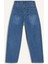 Barrel Fit Normal Bel Bilek Boy Jean Yıkamalı Pantolon F5374AX25HS 15