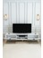 Country Model 150 cm TV Ünitesi – MDF Kapak, Raflı Modern TV Sehpası | Beyaz Renk Televizyon Konsolu 2