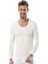 Erkek Ekru Tek Üst Soft Termal Kışlık Içlik 1