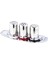 Metal Tuzluk Biberlik Duble Gondol 3lü Set 1
