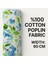 %100 Pamuk Poplin Kumaş 90 cm Eninde Dikiş ve Hobi Kumaşı 1
