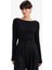 Modal Kaşmir Yumuşak Dokulu Kayık Yaka Uzun Kollu Üst F2264AX25AU 12