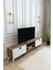 Country Model 150 cm TV Ünitesi – MDF Membran Kapak Modern TV Sehpası |Çam Renk Televizyon Konsolu 3