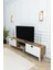Country Model 150 cm TV Ünitesi – MDF Membran Kapak Modern TV Sehpası |Çam Renk Televizyon Konsolu 4