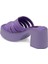Mor Vegan-Tekstil Kadın Terlik - K24Y1TR67423-T3S 6
