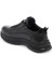 Siyah Hakiki Deri Erkek Sneaker - E24S1AY57058-A23 6