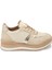 Bej Hakiki Deri Kadın Sneaker - K24S1AY67521-A25 7
