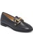 Lacivert Hakiki Deri Kadın Loafer - K24S1AY67568-A31 6