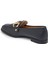 Lacivert Hakiki Deri Kadın Loafer - K24S1AY67568-A31 7