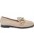 Bej Hakiki Süet Deri Kadın Loafer - K24S1AY67568-B79 8