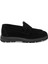 Siyah Hakiki Süet Deri Erkek Loafer - E24S1AY56930-A01 6